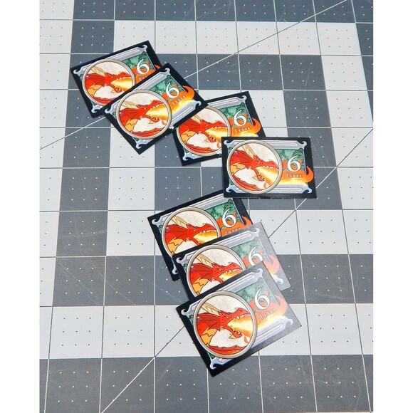 Dungeon! Fantasy Board Game D&D Replacement Monster Cards Level 1-6 - Picture 9 of 9